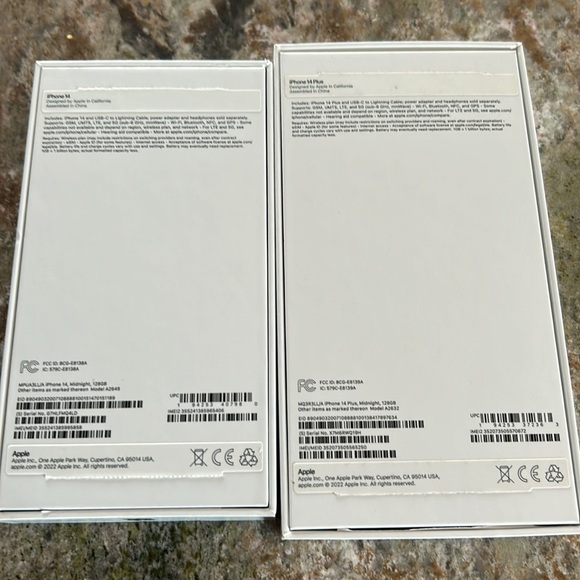 11 Apple empty boxes, 1 bag + 8 stickers - Picture 4 of 5